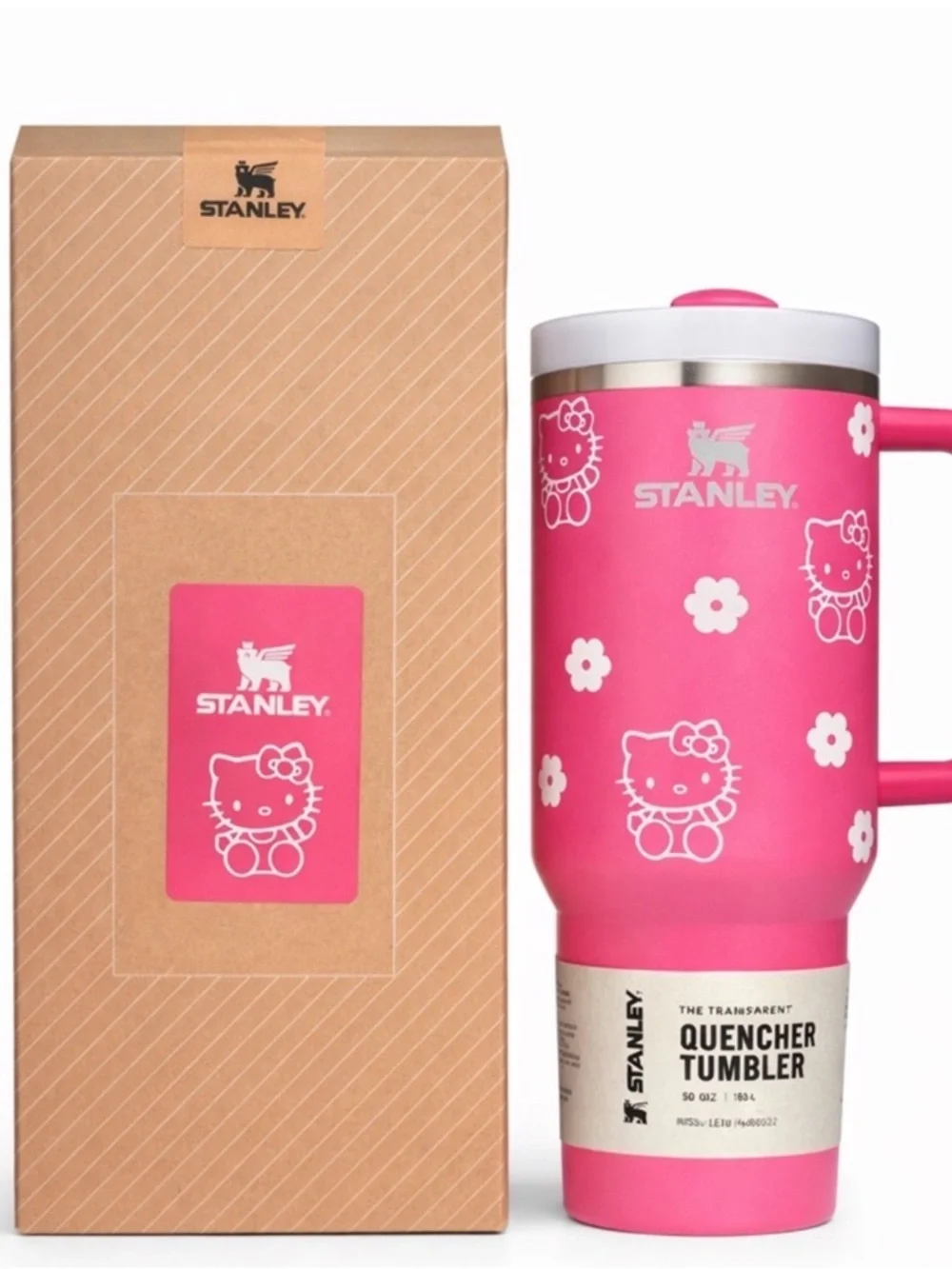 40 oz Pink Quencher Tumbler - Picture 1 of 1